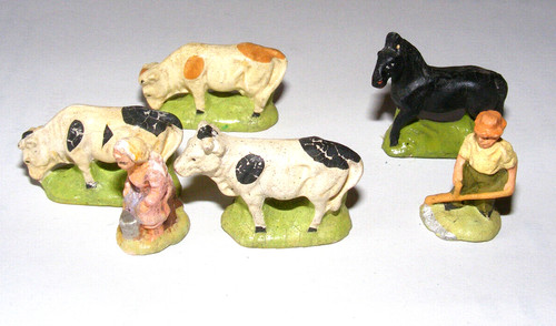 Ddr masse figuren landleben - ddr,