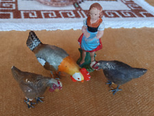 4 alte Bauernhof Masse Figuren