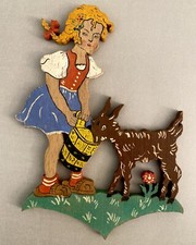 1940er Bauernhof-Mädchen m