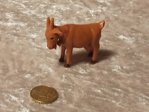 Vintage figur ziege mit - vintage,