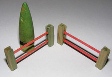 feiner Zaun Baum Holz