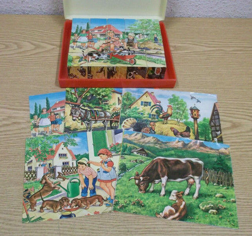 50er block puzzle bauernhof - bauernhof, 5