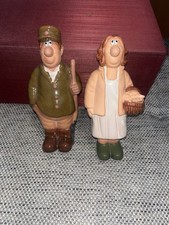 Bauer & Bäuerin Ton-Figuren