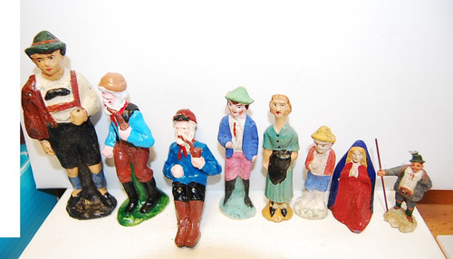 Alte massefiguren bauern - alte,