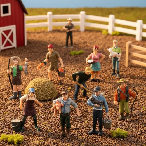 Bauernhof figuren set - figuren,