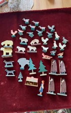 altes Holzspielzeug Konvolut