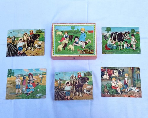 Altes würfelpuzzle kinder - altes,