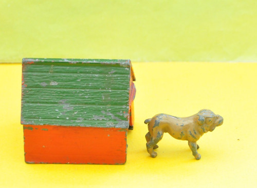 Britains hollow cast hund - britains, mit