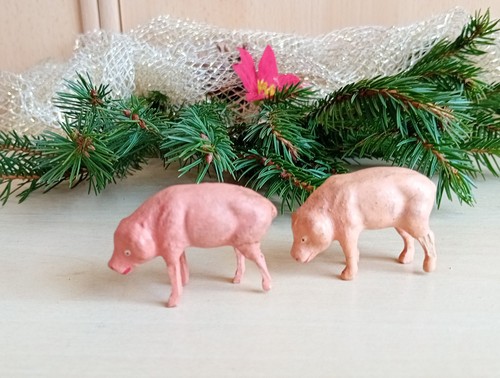 5cm miniatur schweine - 3,5cm,